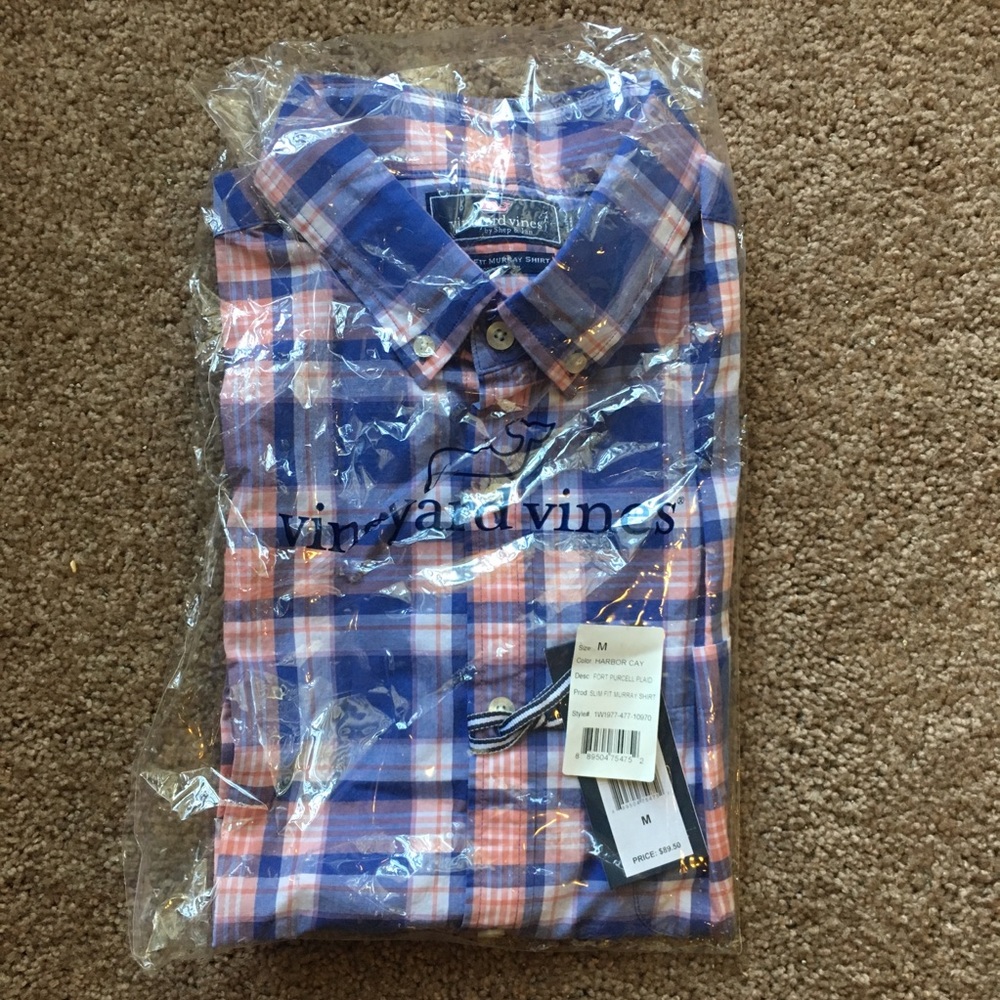 Vineyard vines flannel